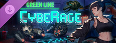 CybeRage: Green Line Banner