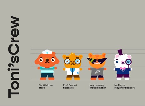 Toni Island Adventure: Booklet.