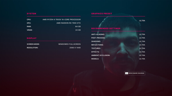Скриншот из The Alters: Benchmark Tool