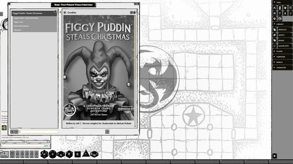 Fantasy Grounds - Figgy Puddin' Steals Christmas for Shadowdark RPG