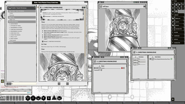 Fantasy Grounds - Figgy Puddin' Steals Christmas for Shadowdark RPG