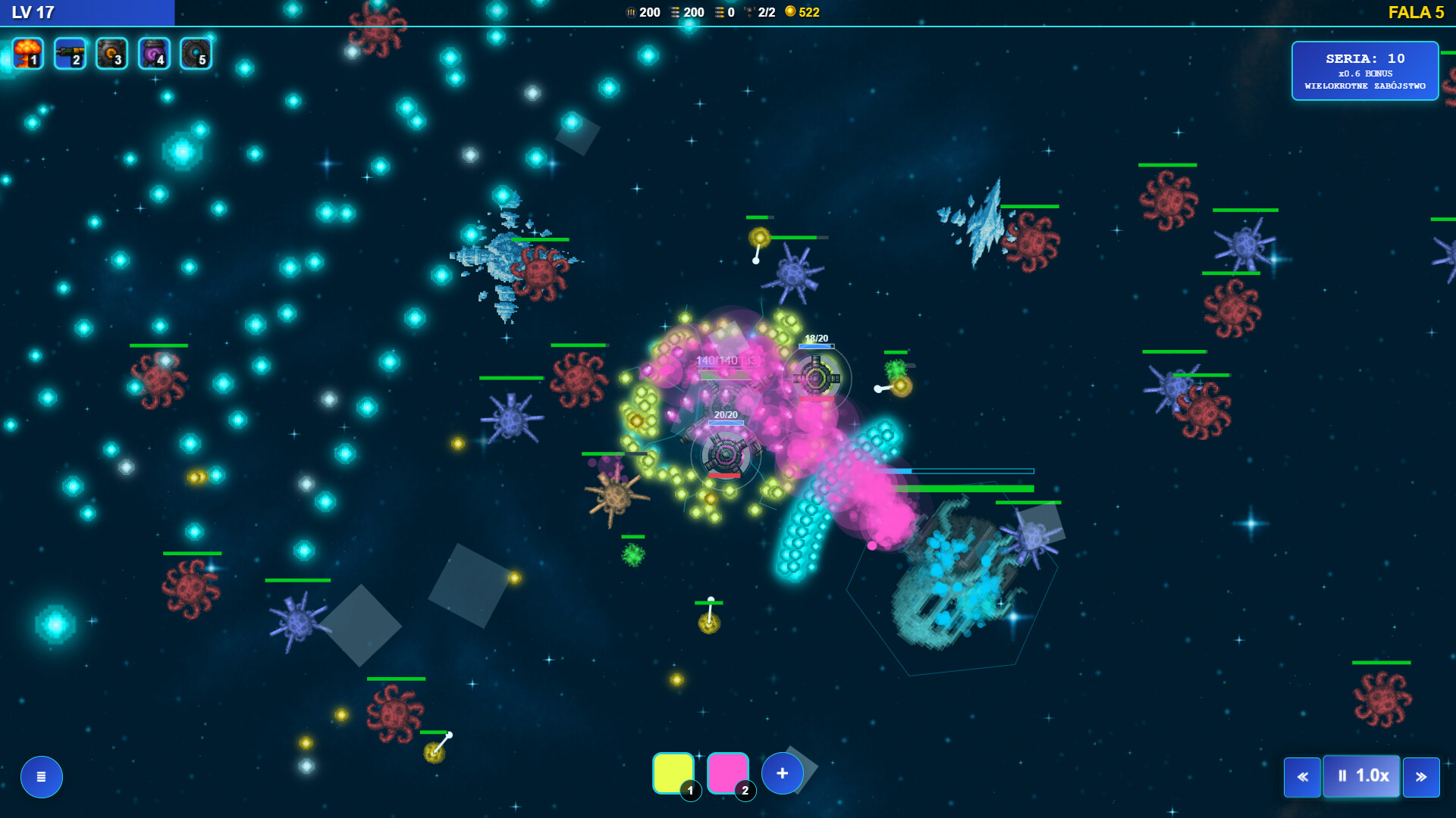 Pattern Survivors: Bullet Hell — Create Chaos screenshot #5