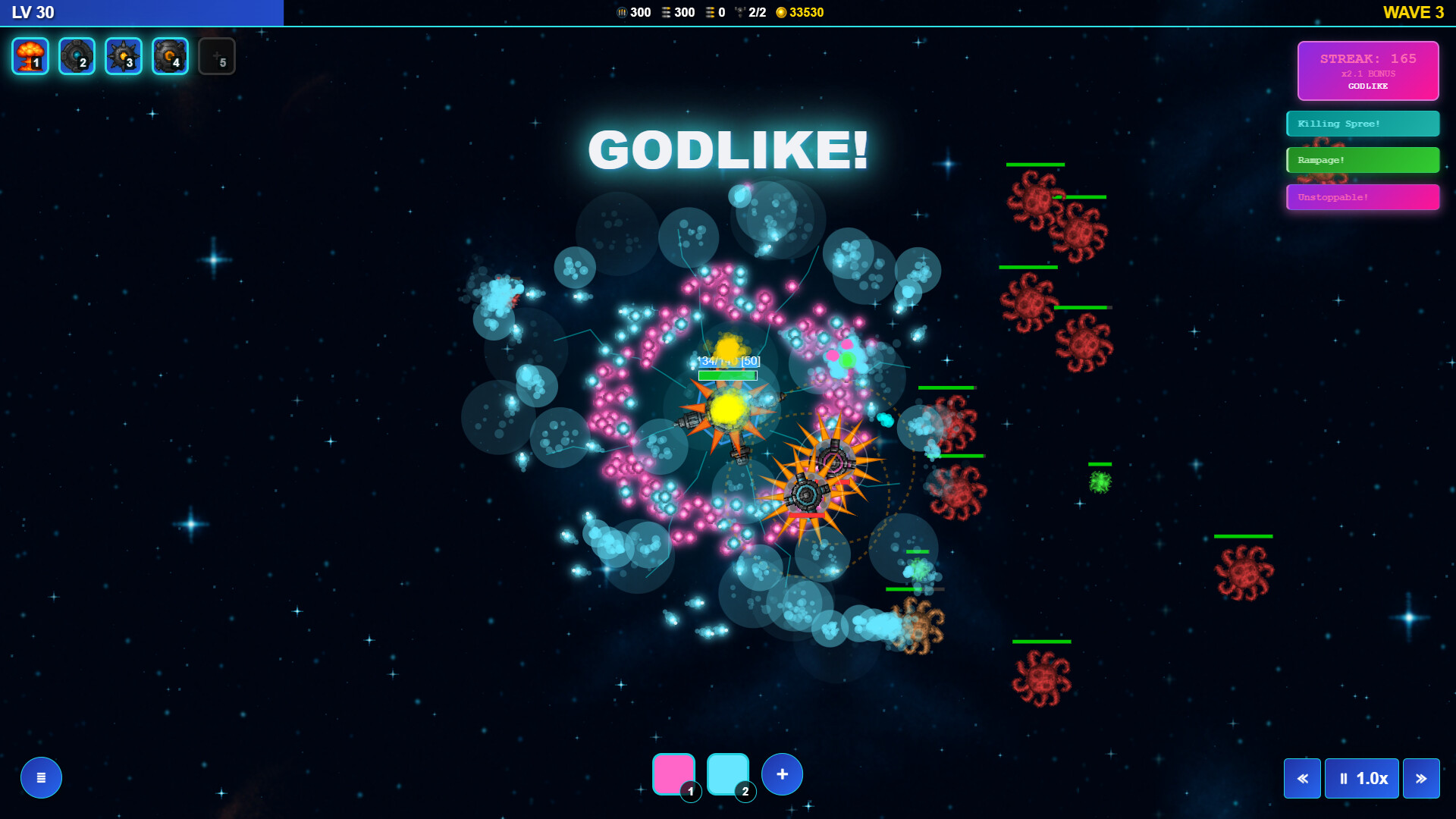 Pattern Survivors: Bullet Hell — Create Chaos screenshot 1