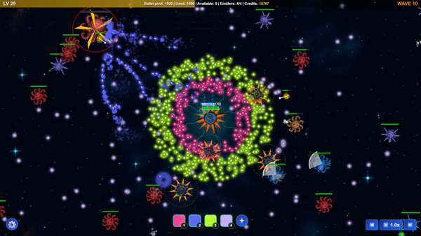 Скриншот из Pattern Survivors: Bullet Hell