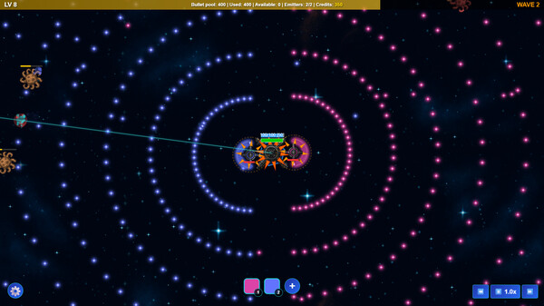 Скриншот из Pattern Survivors: Bullet Hell