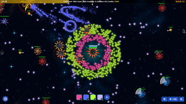 Скриншот из Pattern Survivors: Bullet Hell