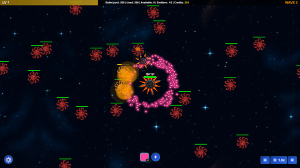 Скриншот из Pattern Survivors: Bullet Hell