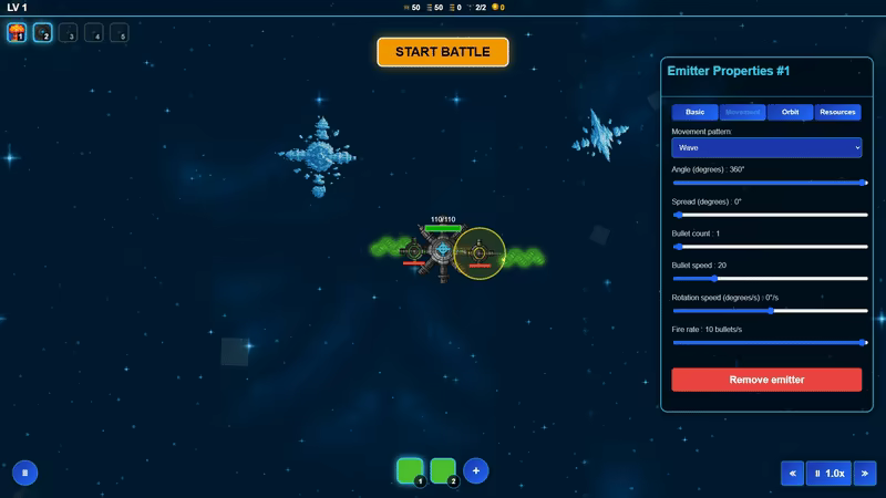 Pattern Survivors: Bullet Hell — Create Chaos video 2