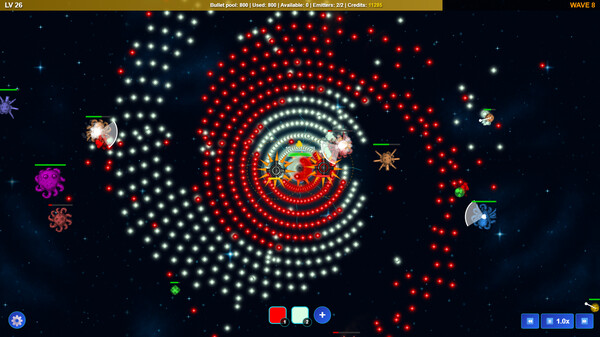 Скриншот из Pattern Survivors: Bullet Hell