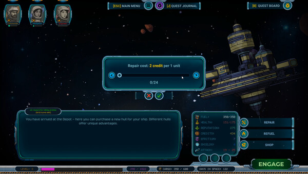Stellar Freight: Echoes of the Void screenshot 8