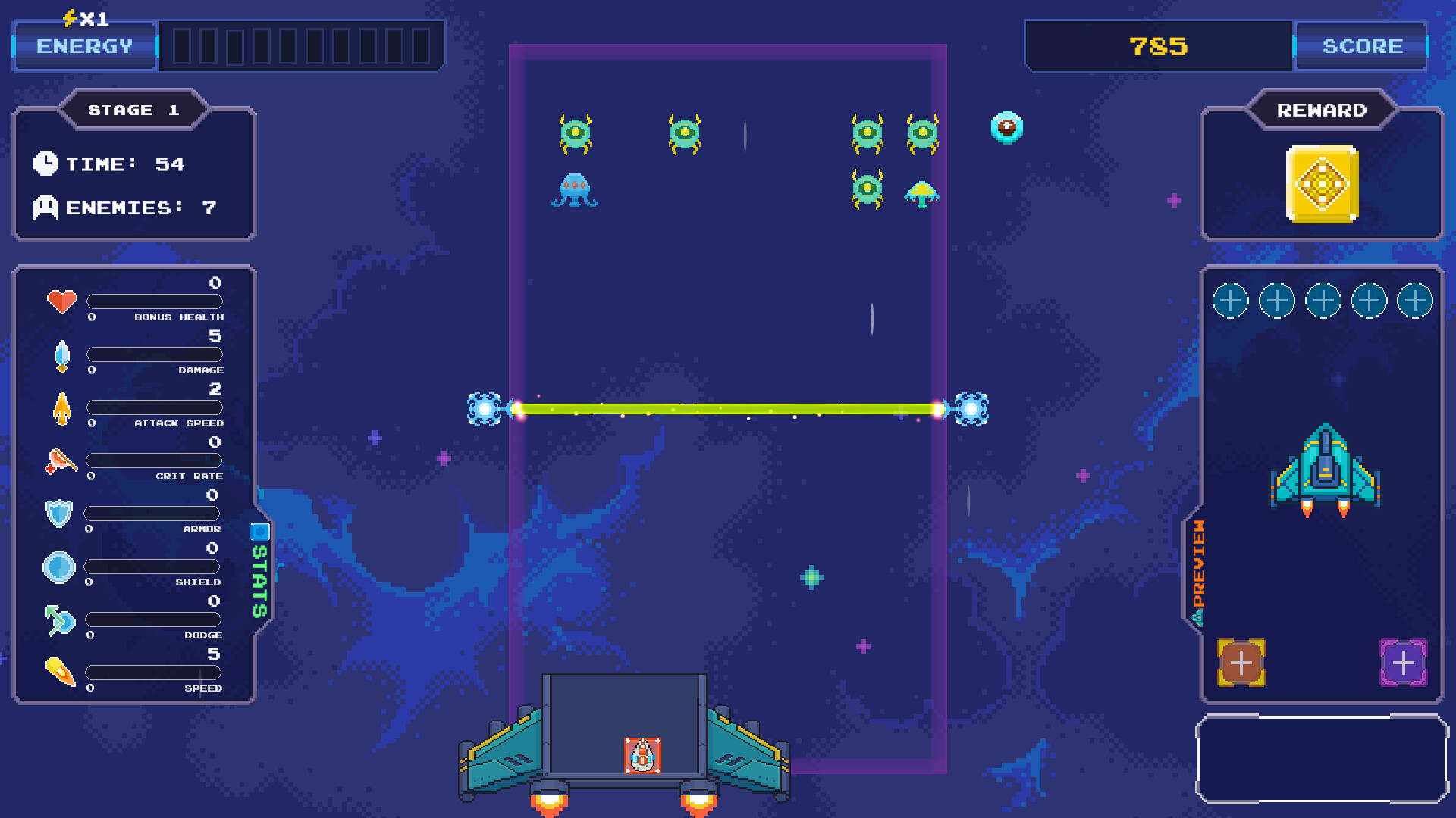 Tenvader screenshot #2