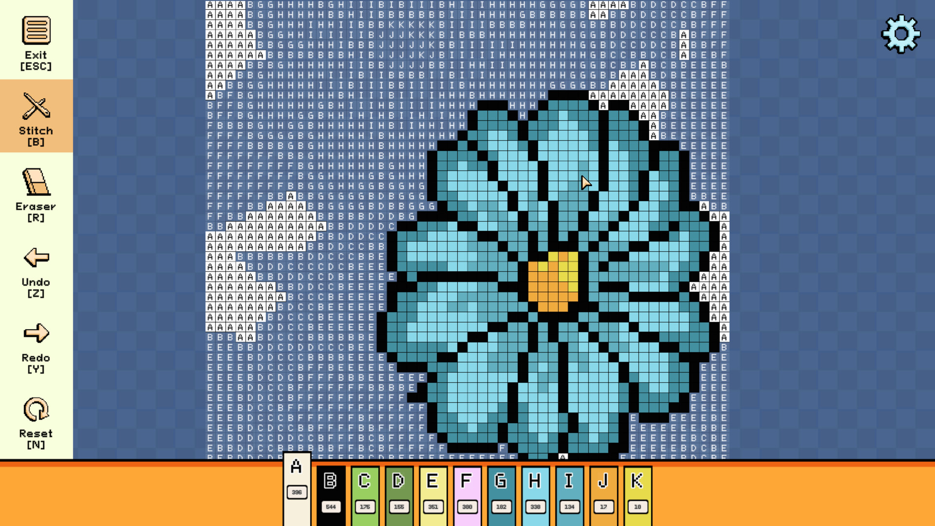 #8. Pixel Cross Stitch - Simple Nature Pack 2 (Steam) 来自: Error 300