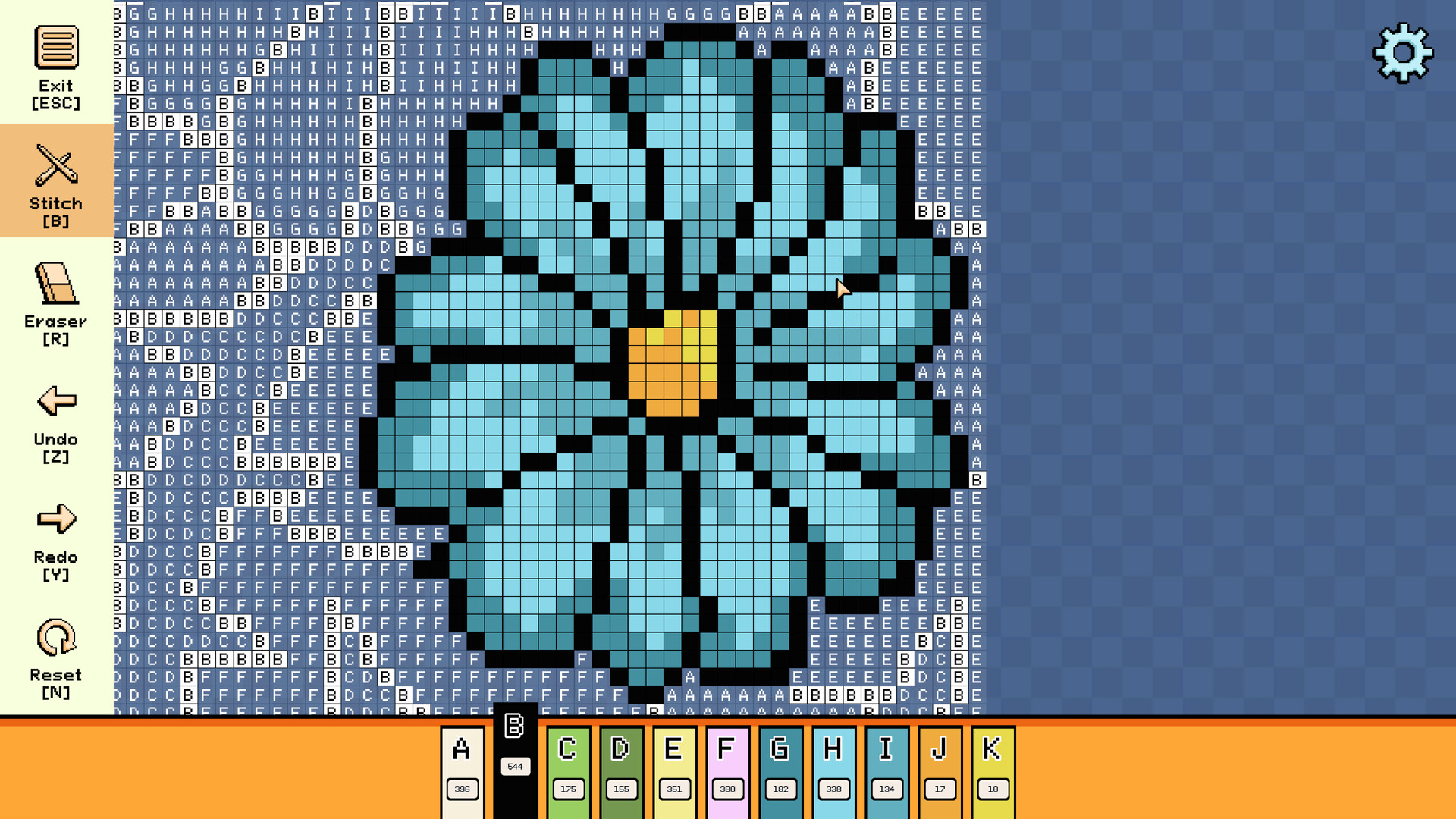 #3. Pixel Cross Stitch - Simple Nature Pack 2 (Steam) 来自: Error 300
