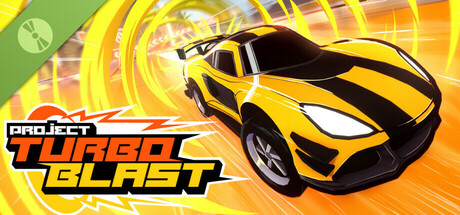 Steam header art for Project Turboblast Demo