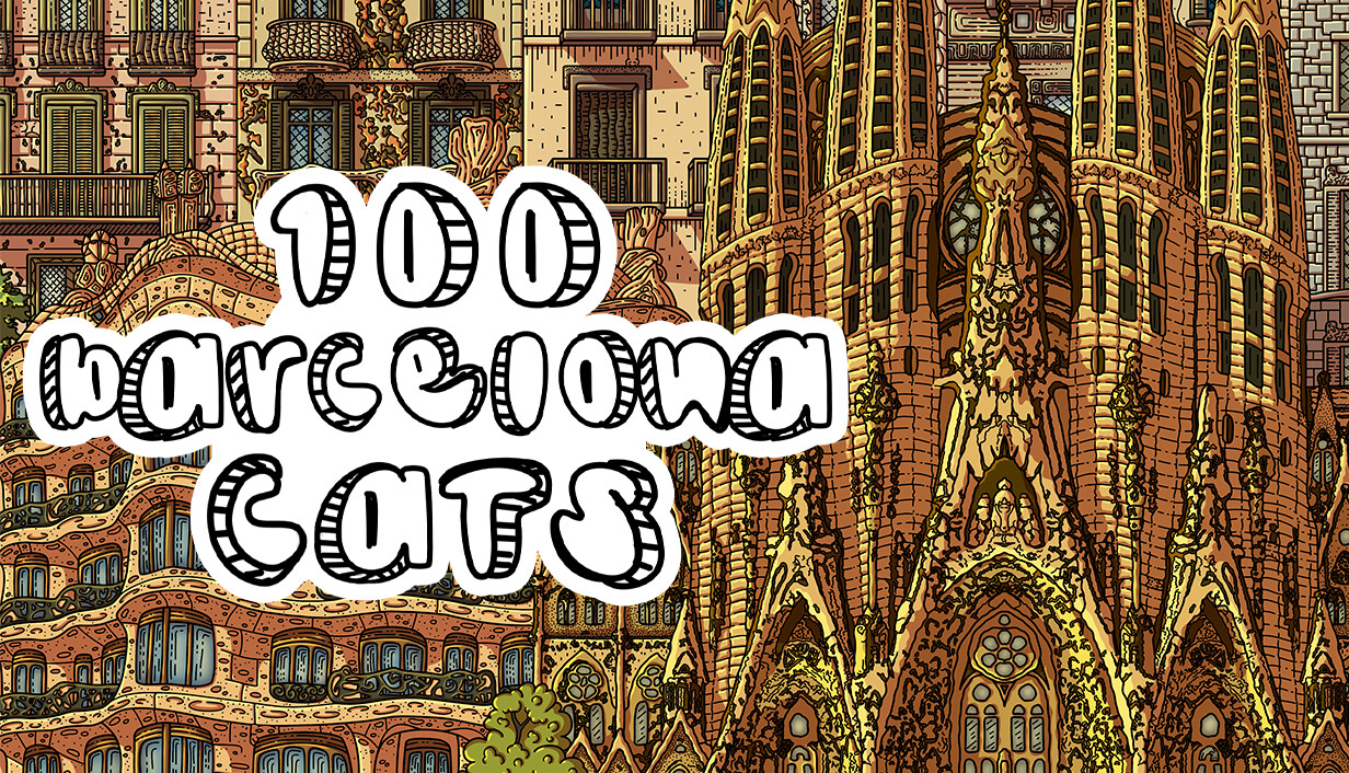 100 Barcelona Cats cover art