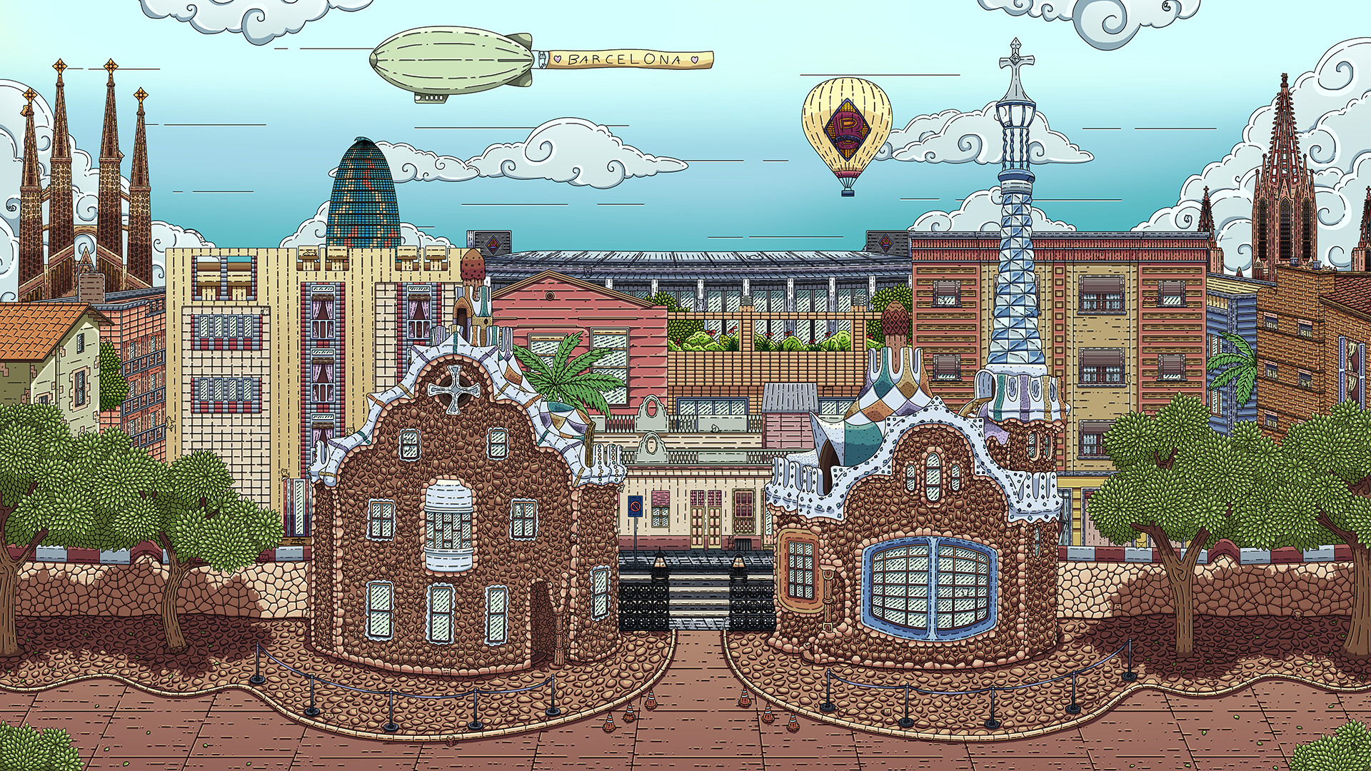 100 Barcelona Cats screenshot #2