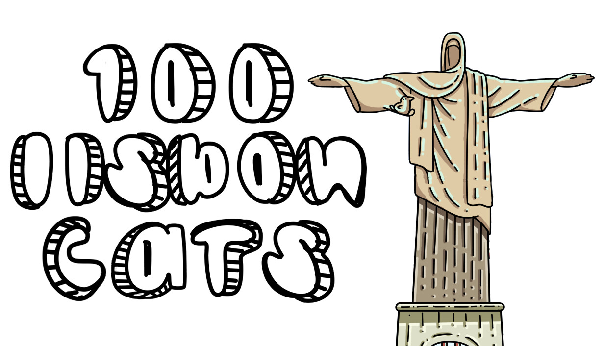 100 Lisbon Cats cover art