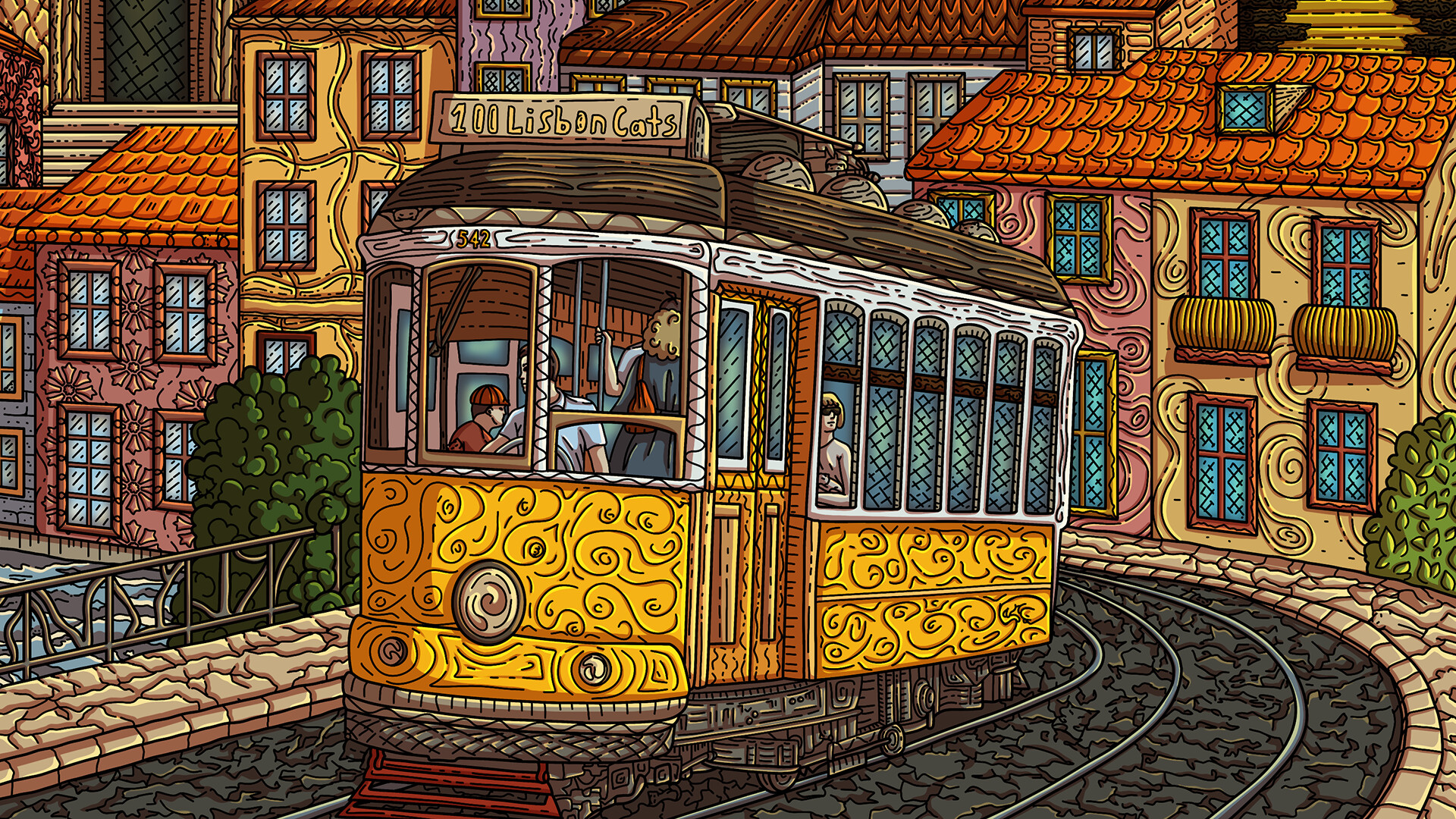 100 Lisbon Cats screenshot #3