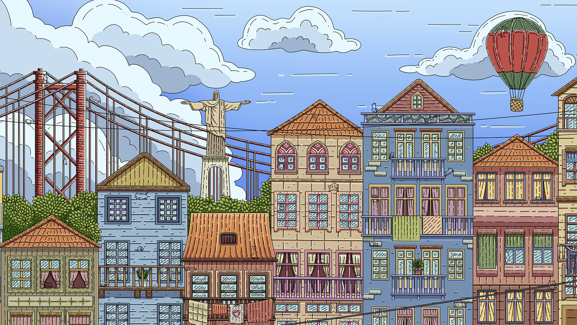 100 Lisbon Cats screenshot #11