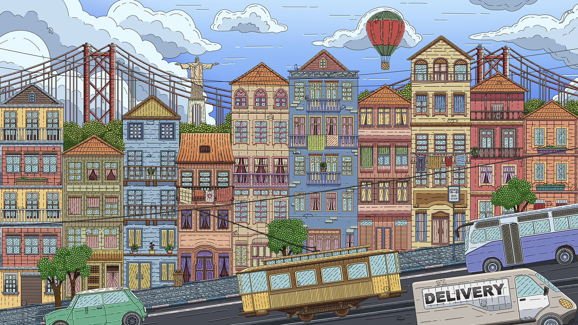 100 Lisbon Cats screenshot #2