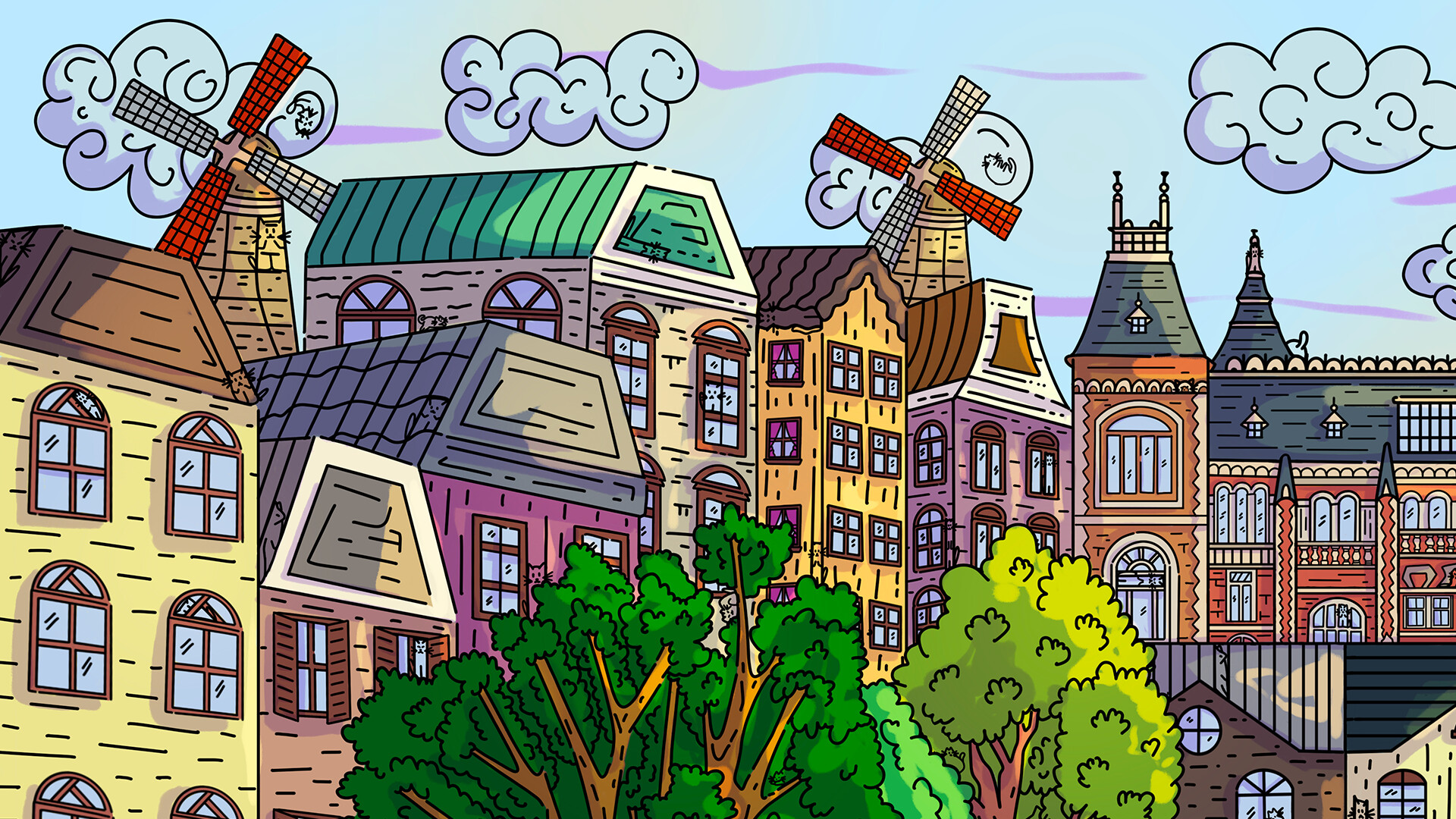 100 Amsterdam Cats screenshot #2