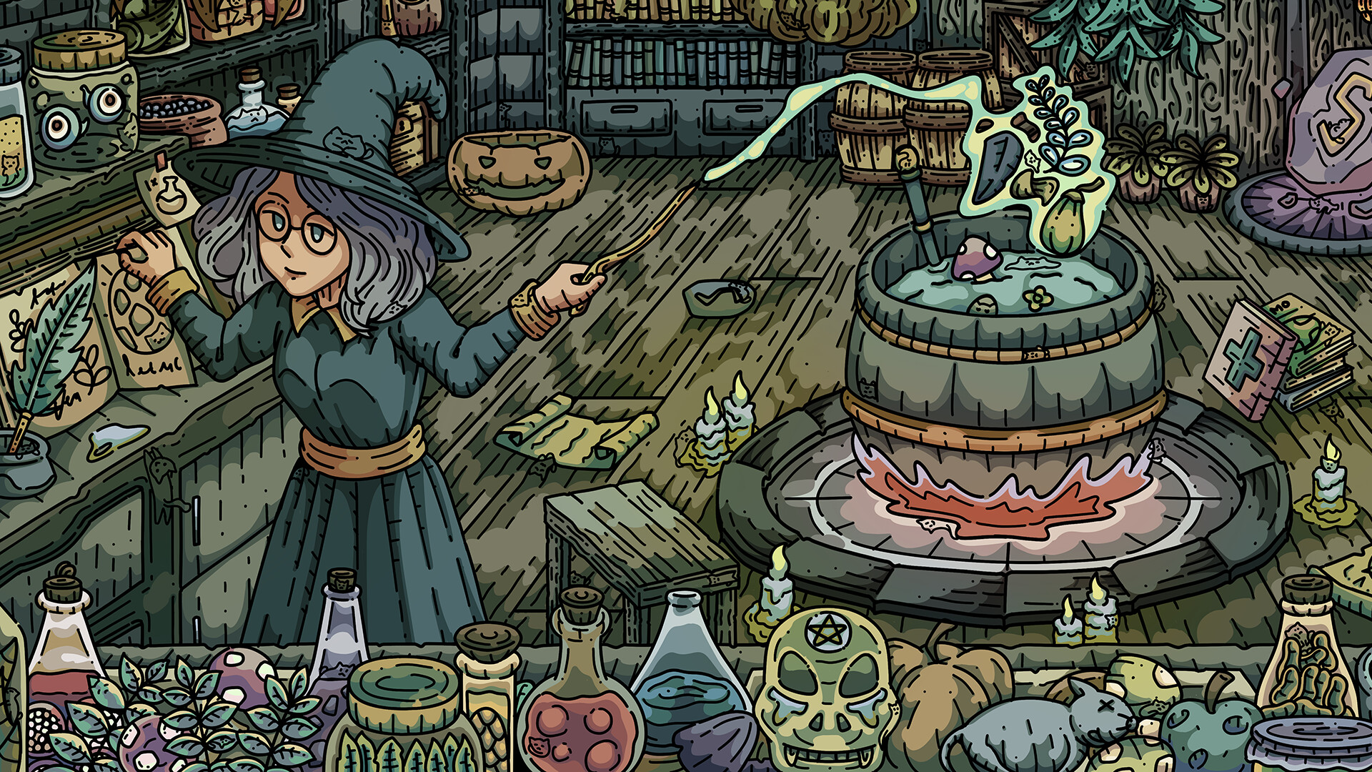 100 Witch Cats 스크린샷 2