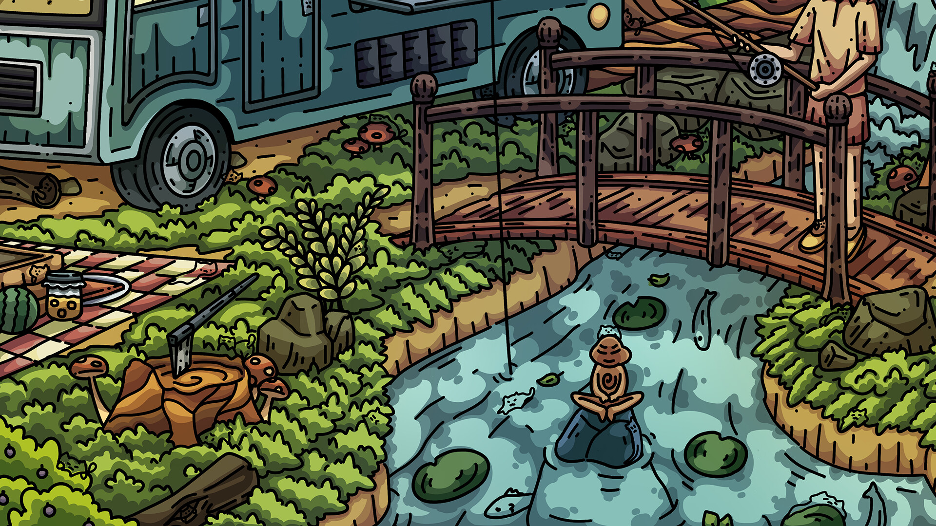100 Camp Cats screenshot 4