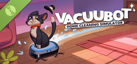 VacuuBot: Home Cleaning Simulator Demo header
