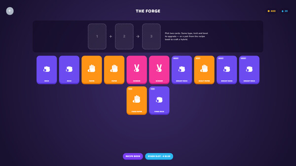 Скриншот 1 из игры Rogue Paper Scissors