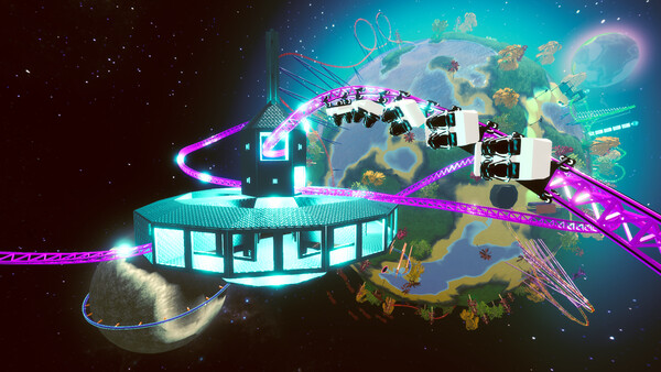 Скриншот 1 из игры Coasteroid