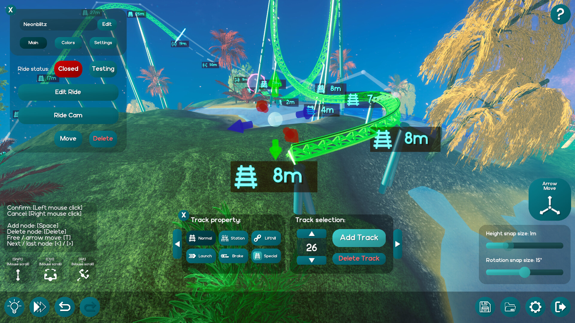 Coasteroid screenshot 2