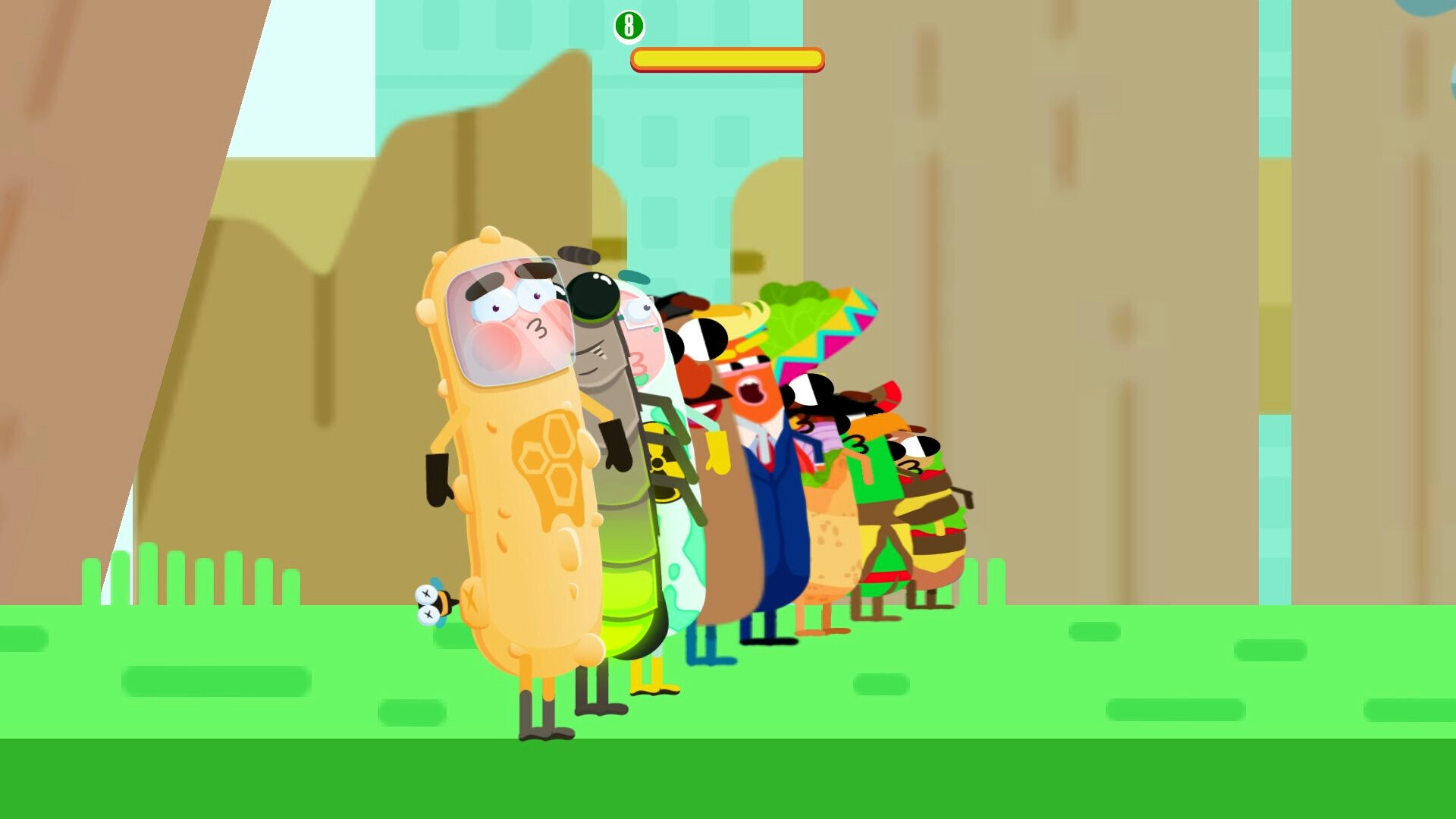 Run Sausage Run: Honey, Light and Poison Featured Screenshot #1