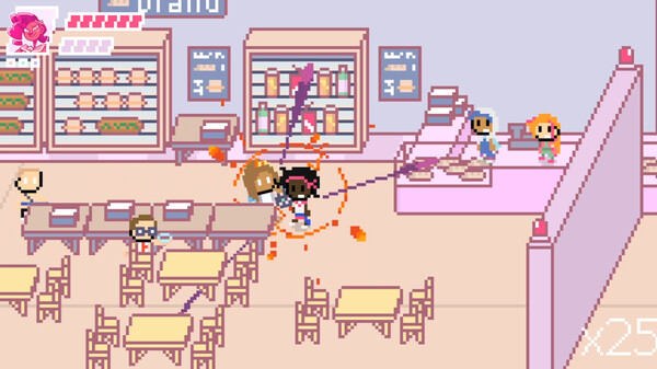 Screenshot 3 of Magical Girl Fist Fight - more gameplay footage