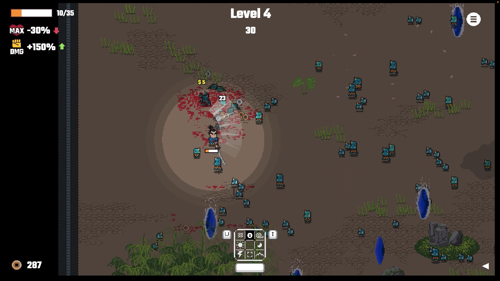 Samurai beat demons screenshot #4