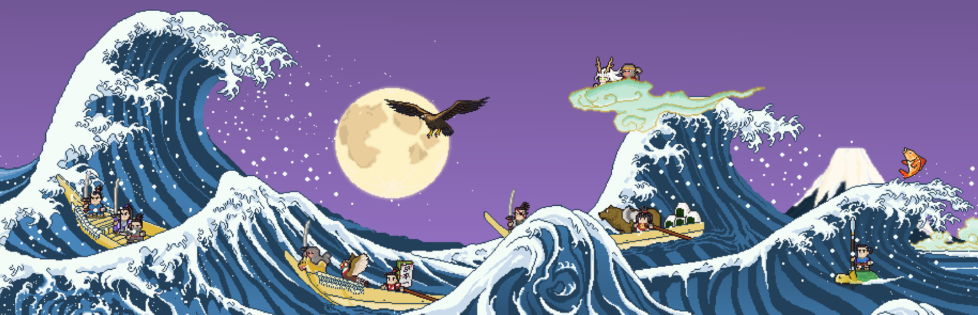 Samurai beat demons