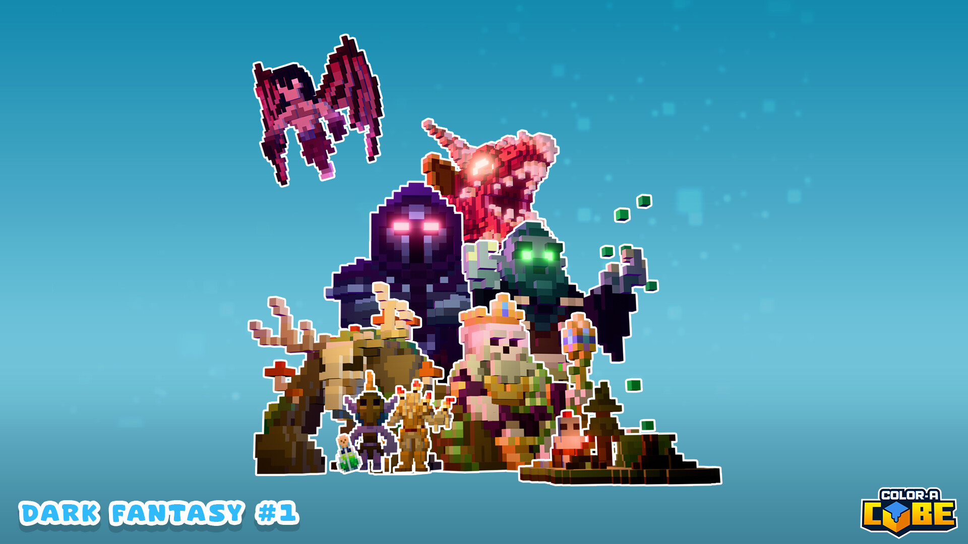 Color a Cube - Dark Fantasy #1 Featured Screenshot #1