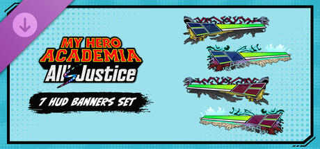 MY HERO ACADEMIA: All’s Justice - 7 HUD Banners Set banner image