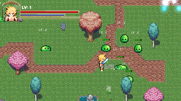 Dragon Slayer and The Leaf Town game for windows Pc 1