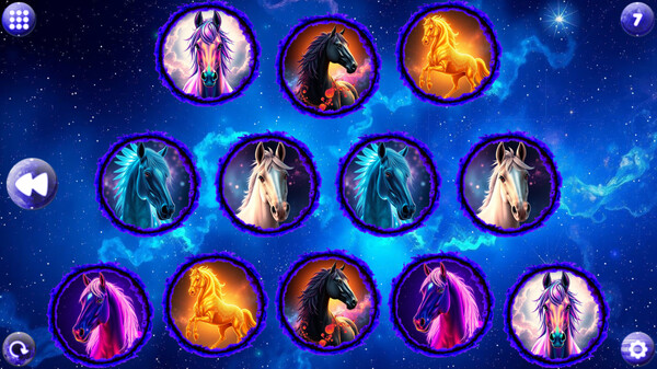 Space Memory: Horses game for windows Pc 1