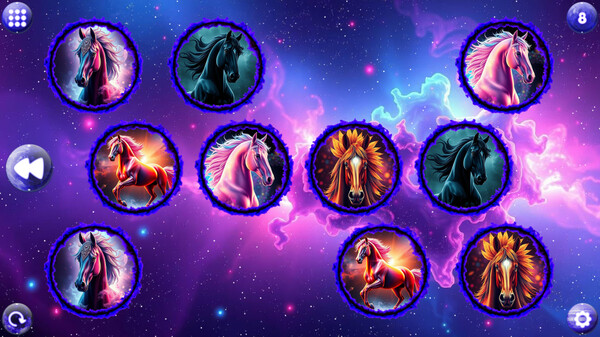Space Memory: Horses screenshot 2
