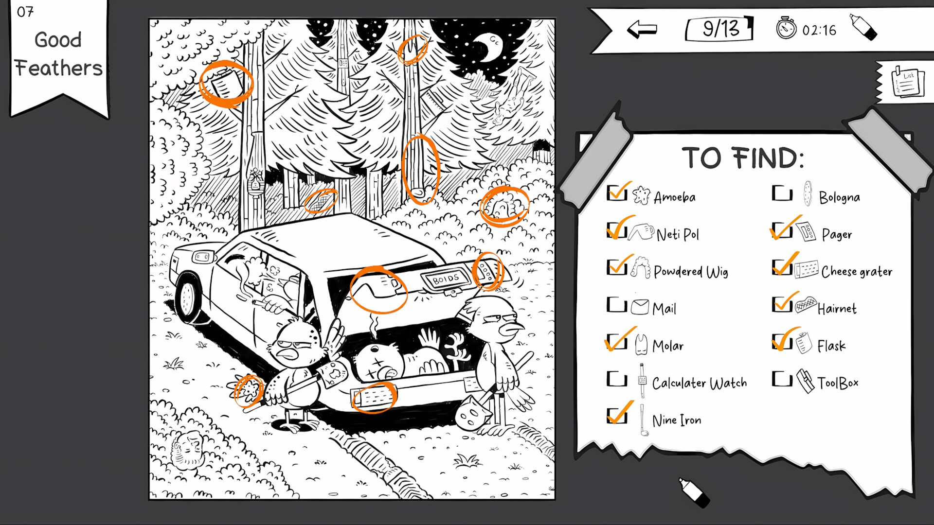 #1. INK ENIGMA: Hidden Object Challenges (Steam) By: Microtools Ltd.