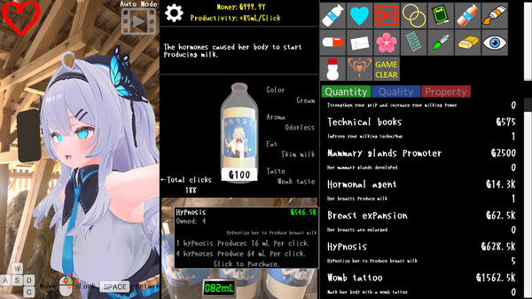 Clicker Dairyfor windows and Linux 1