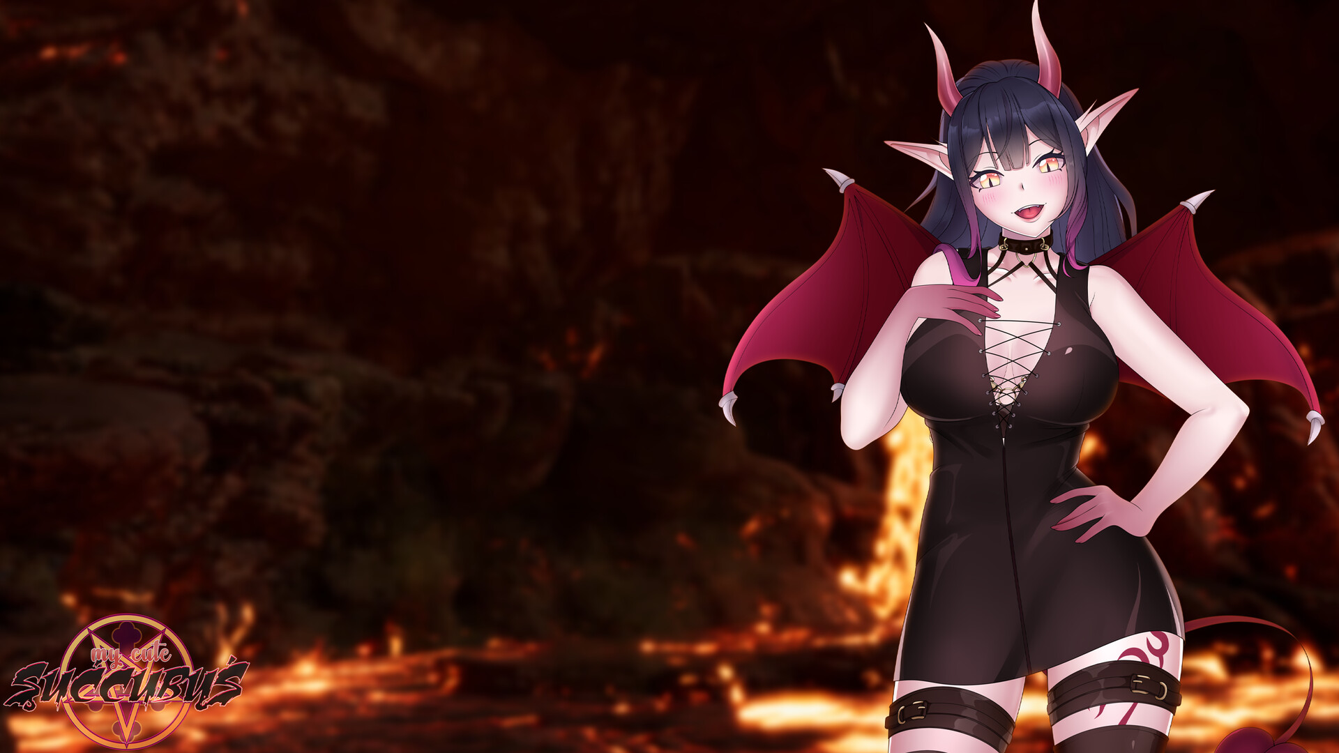 My Cute Succubus - Wallpapers pack Featured Screenshot #1