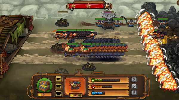 Скриншот из Zeppelin Rush