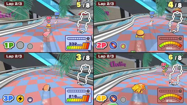 Скриншот из SUSHI vs BURGER Race