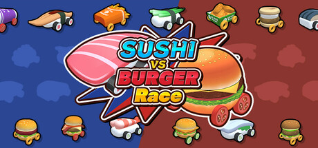 SUSHI vs BURGER Race cover art