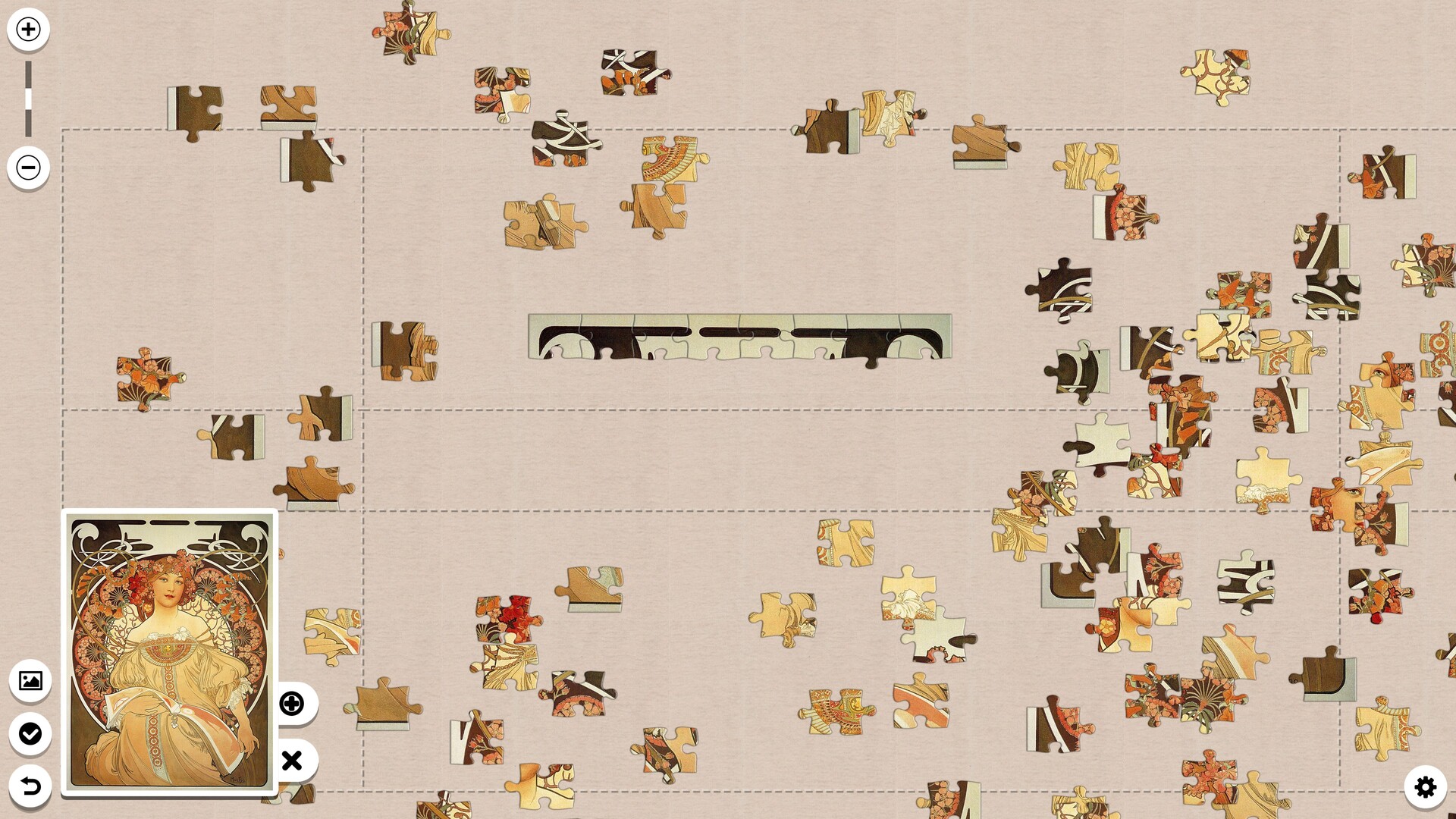 #3. Pieceful Gallery (Steam) 由: Catnip studio