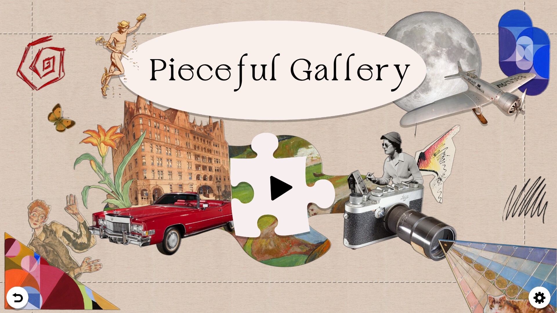 #8. Pieceful Gallery (Steam) 由: Catnip studio