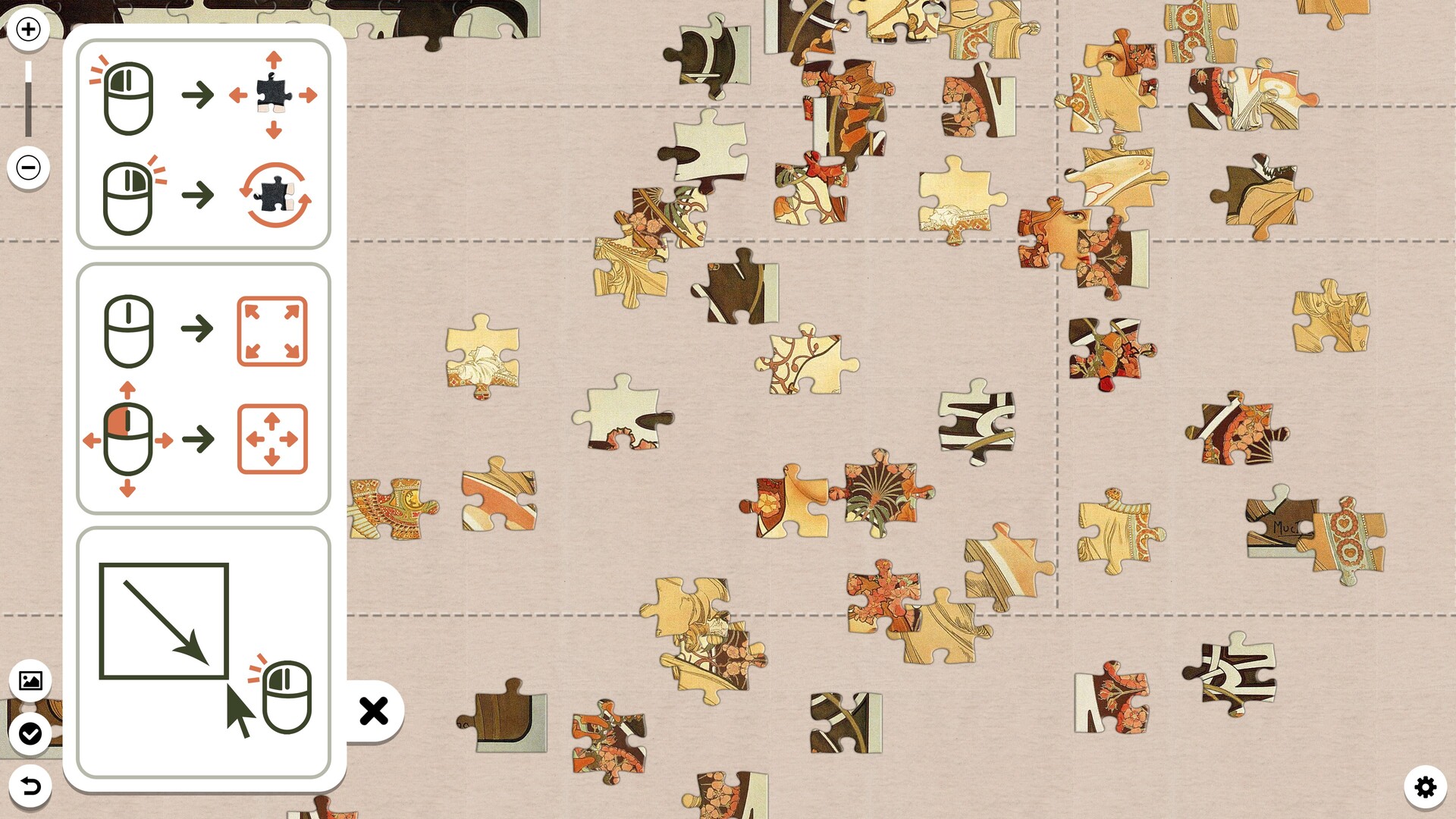 #1. Pieceful Gallery (Steam) 由: Catnip studio