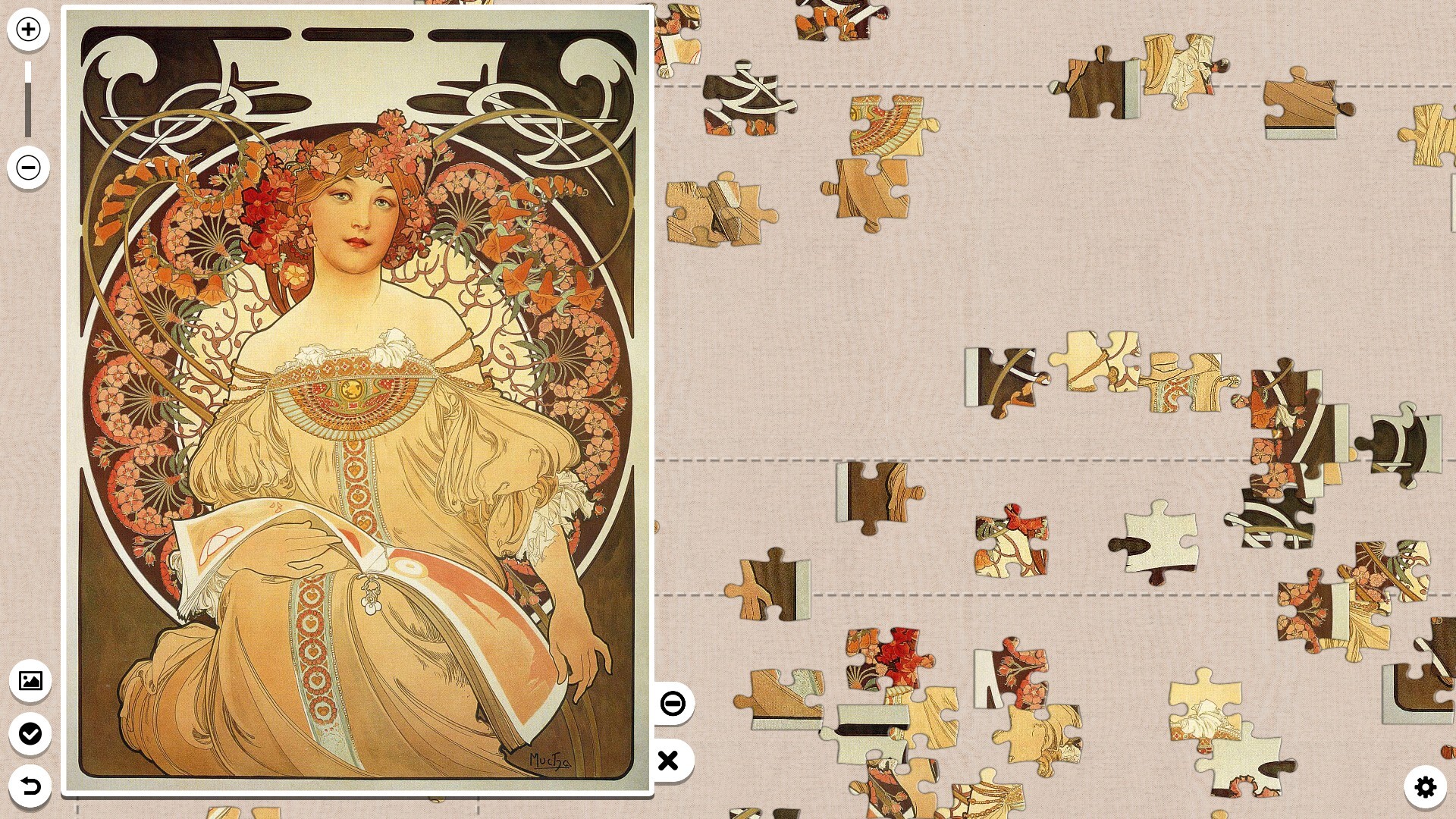 #5. Pieceful Gallery (Steam) 由: Catnip studio